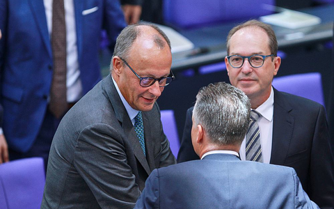 Friedrich Merz, Thorsten Frei, Alexander Dobrindt am 10.09.2024 - Foto: über dts Nachrichtenagentur