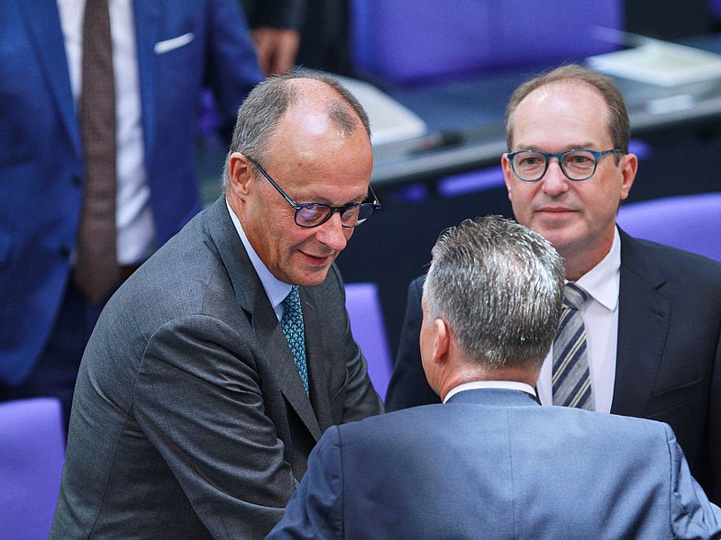 Friedrich Merz, Thorsten Frei, Alexander Dobrindt am 10.09.2024 - Foto: über dts Nachrichtenagentur