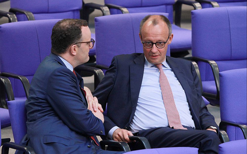 Jens Spahn und Friedrich Merz (Archiv) - Foto: über dts Nachrichtenagentur
