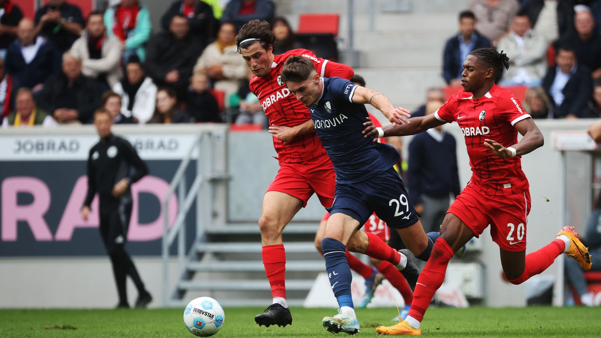 In dieser Szene ist Drewes gegen Adamu machtlos. - Foto: Philipp von Ditfurth/dpa