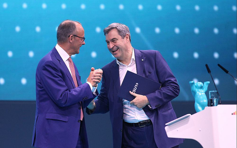 Friedrich Merz und Markus Söder (Archiv) - Foto: über dts Nachrichtenagentur