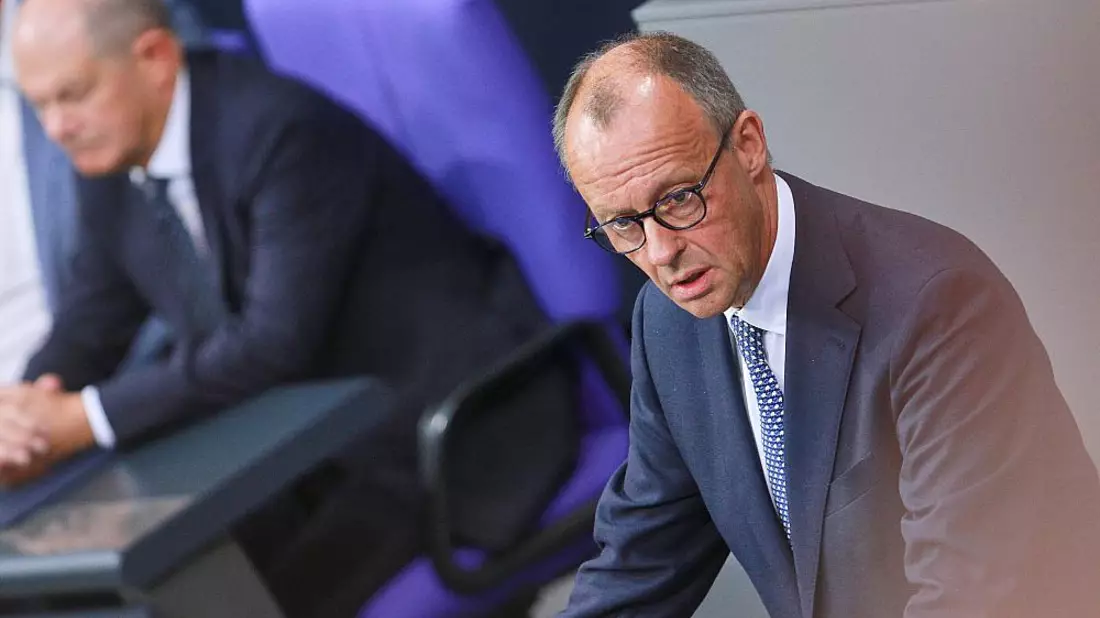 Olaf Scholz und Friedrich Merz am 11.09.2024 - Bild: über dts Nachrichtenagentur