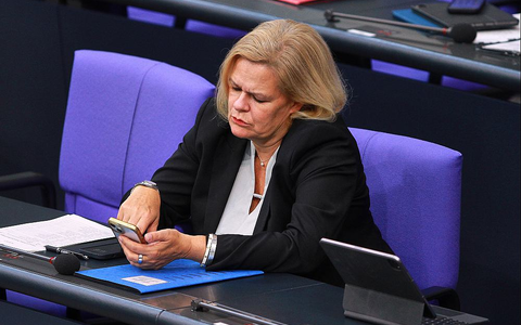 Nancy Faeser am 12.09.2024 - Foto: über dts Nachrichtenagentur