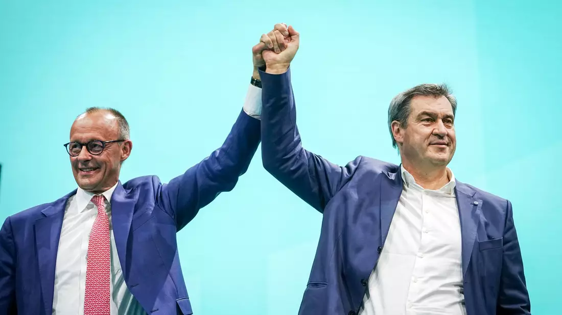 Merz hatte unlängst vor einem Machtkampf um die Kanzlerkandidatur wie 2021 gewarnt: «Wenn sich 2021 wiederholt, dann haben wir den ersten Schritt schon getan, die nächste Bundestagswahl wieder zu verlieren.» (Archivbild) - Bild: Kay Nietfeld/dpa
