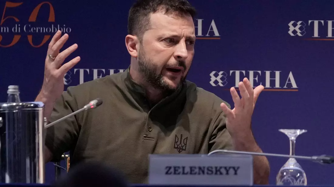 Selenskyj: Die Ukraine braucht mehr Waffen. (Archivbild) - Bild: Luca Bruno/AP/dpa