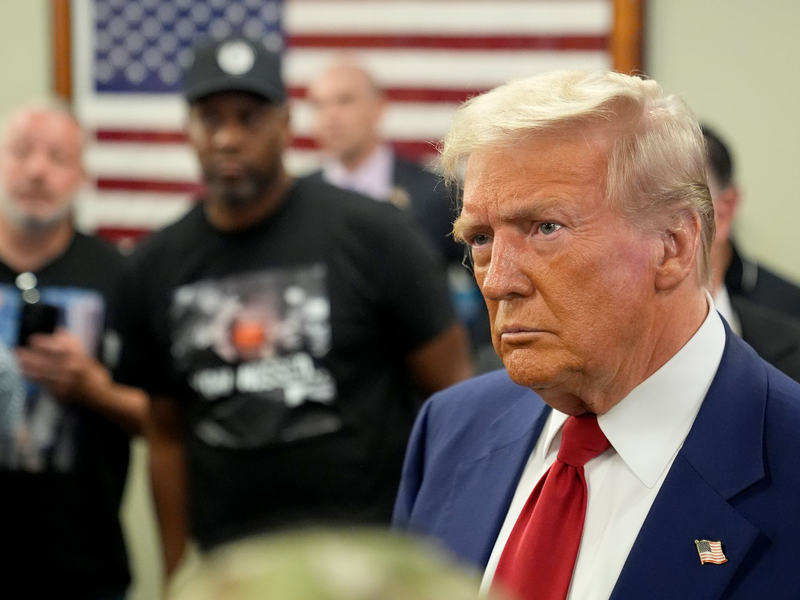 Trumps Wahlkampfteam teilte keine weiteren Details mit. (Archivbild) - Foto: Alex Brandon/AP/dpa