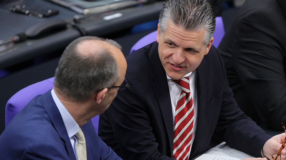 Friedrich Merz und Thorsten Frei (Archiv) - Foto: über dts Nachrichtenagentur