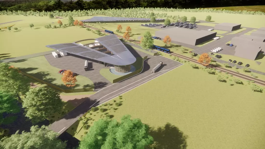 Infener plant 20-MW-Hub für grünen Wasserstoff in Gengenbach - Bild: presseportal.de