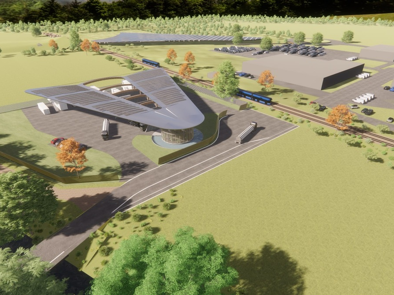 Infener plant 20-MW-Hub für grünen Wasserstoff in Gengenbach - Foto: presseportal.de