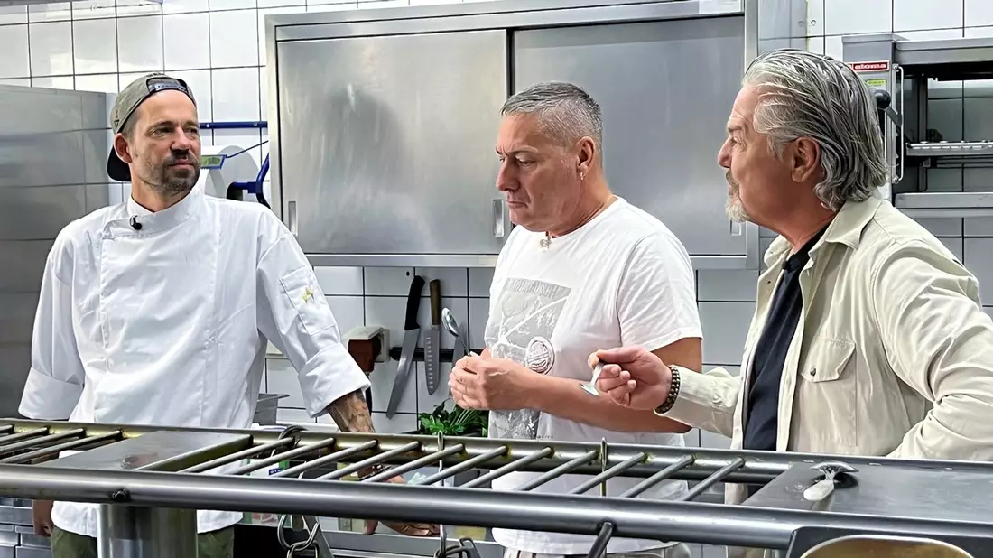 Die Kochprofis - Comeback am Herd/ Einsatz der Kochprofis Andi Schweiger und Frank Oehler in München - Bild: presseportal.de