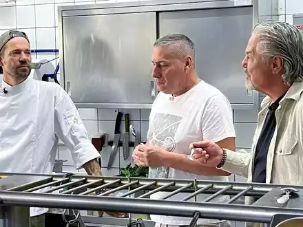 Die Kochprofis - Comeback am Herd/ Einsatz der Kochprofis Andi Schweiger und Frank Oehler in München - Foto: presseportal.de