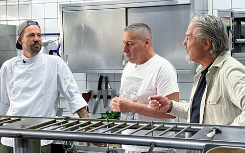 Die Kochprofis - Comeback am Herd/ Einsatz der Kochprofis Andi Schweiger und Frank Oehler in München - Foto: presseportal.de