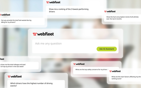Premiere auf der IAA TRANSPORTATION 2024: Neuer Webfleet / KI-Assistent optimiert Datennutzung und Effizienz im Flottenmanagement - Foto: presseportal.de