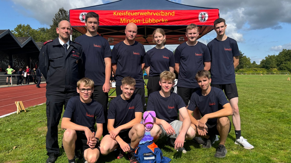 FW-OE: Jugendfeuerwehr erlangt die Leistungsspange - Foto: presseportal.de