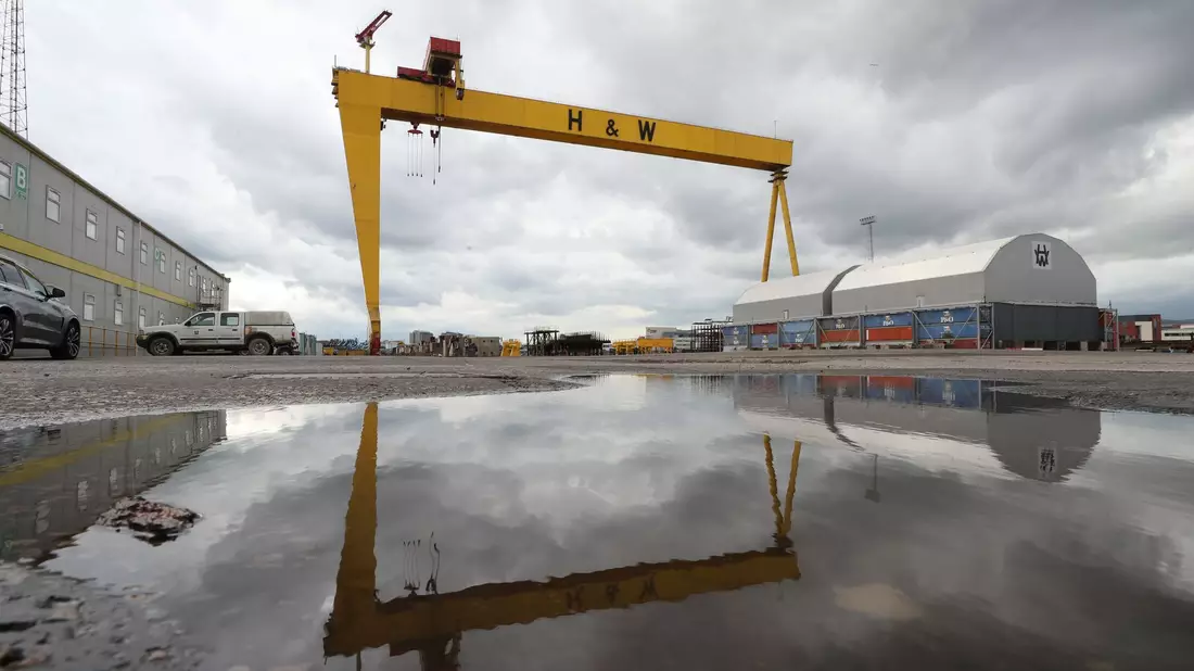 In der Werft wurde die «Titanic» gebaut. (Archivbild) - Bild: Liam Mcburney/PA Wire/dpa