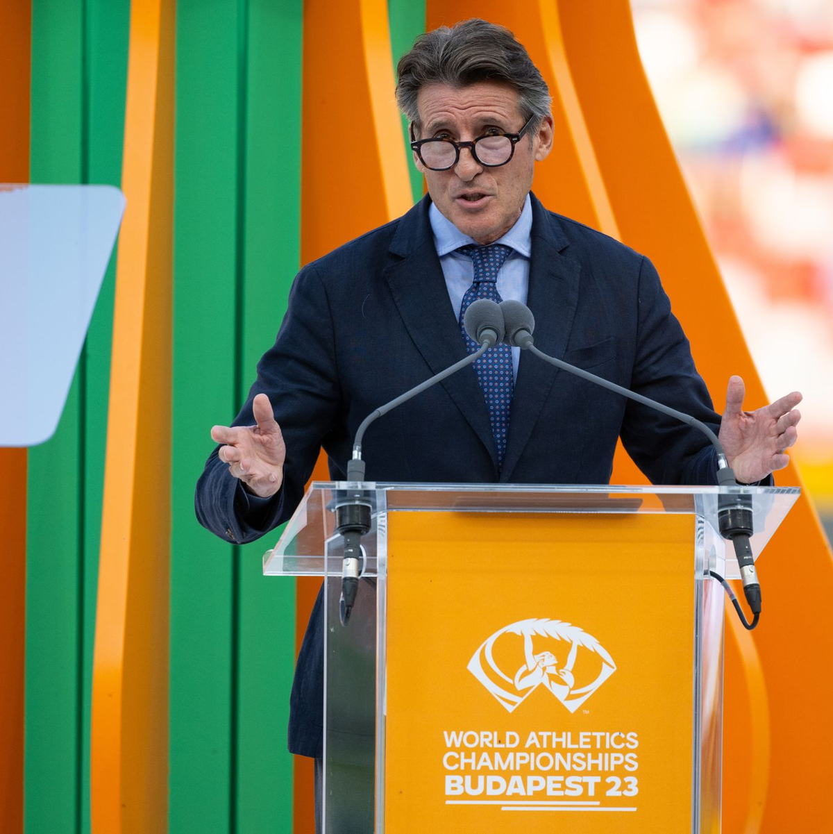 Sebastian Coe ist einer von sieben Bewerbern um das IOC-Präsidentenamt. - Foto: Sven Hoppe/dpa