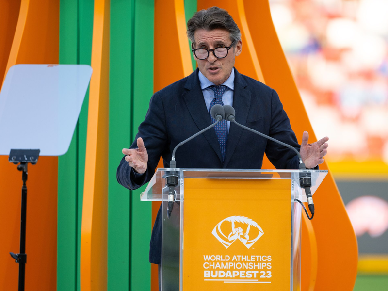 Sebastian Coe ist einer von sieben Bewerbern um das IOC-Präsidentenamt. - Foto: Sven Hoppe/dpa