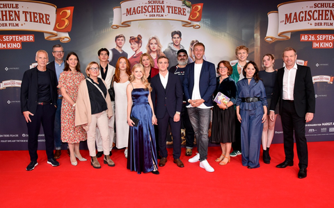 Magisches Premierenwochenende: Premierenfeiern in München und Essen von DIE SCHULE DER MAGISCHEN TIERE 3 - Foto: presseportal.de
