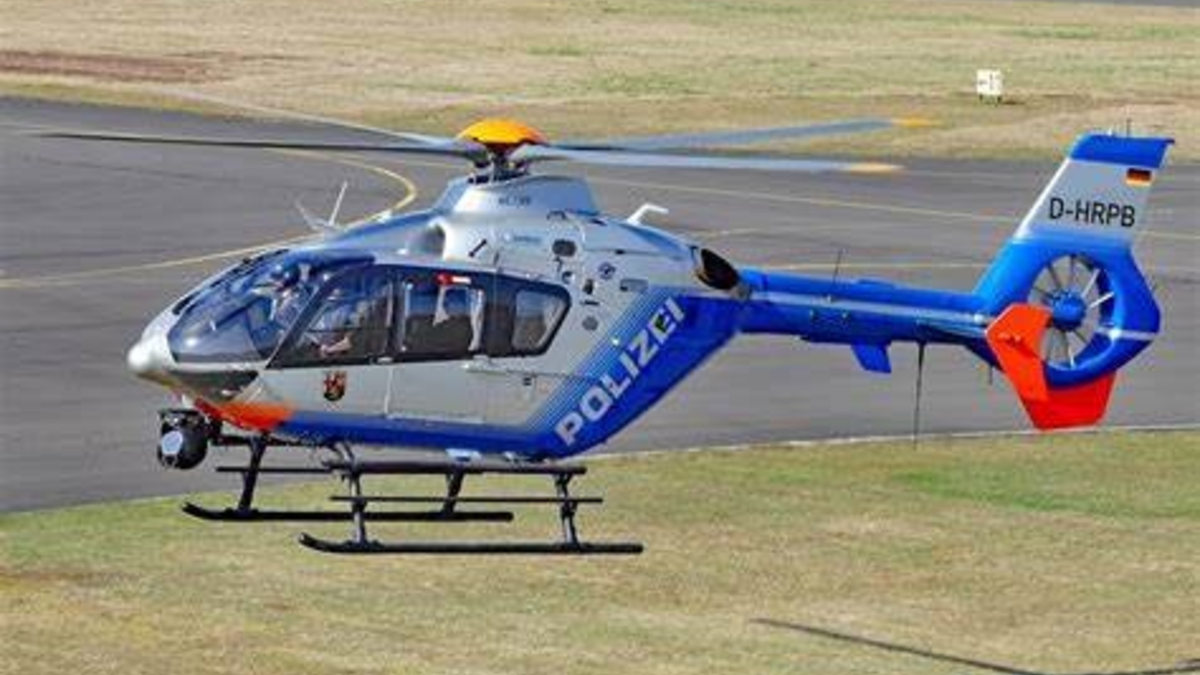 POL-PDLD: Personensuche mit Polizeihubschrauber über Landau-Arzheim/Godramstein - Foto: presseportal.de