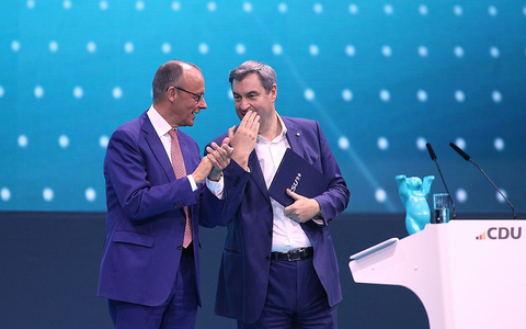 Friedrich Merz und Markus Söder (Archiv) - Foto: über dts Nachrichtenagentur