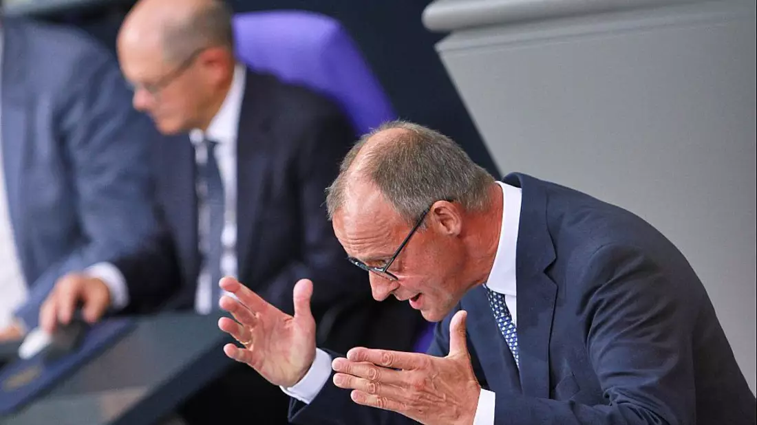 Olaf Scholz und Friedrich Merz (Archiv) - Bild: über dts Nachrichtenagentur