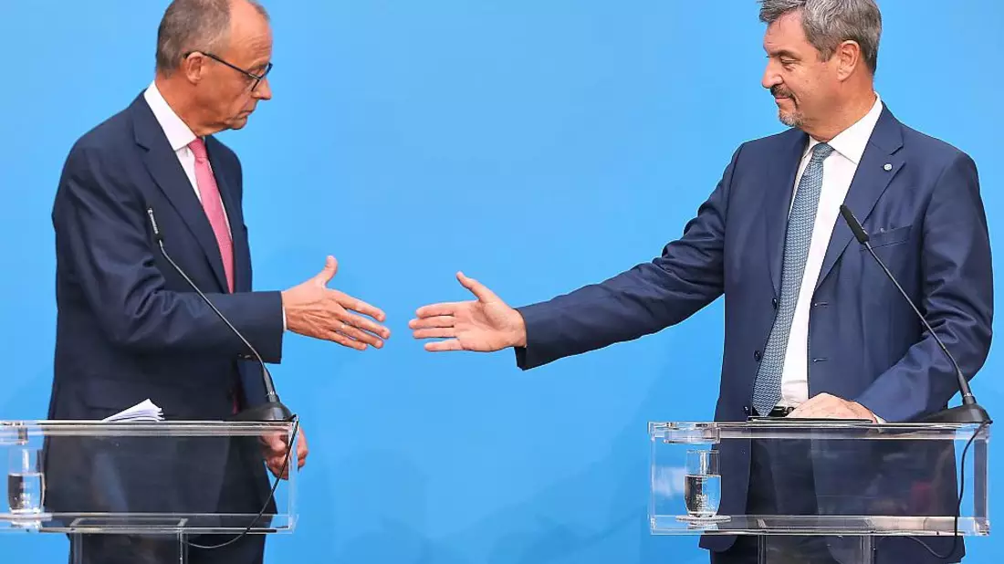 Friedrich Merz und Markus Söder am 17.09.2024 - Bild: über dts Nachrichtenagentur