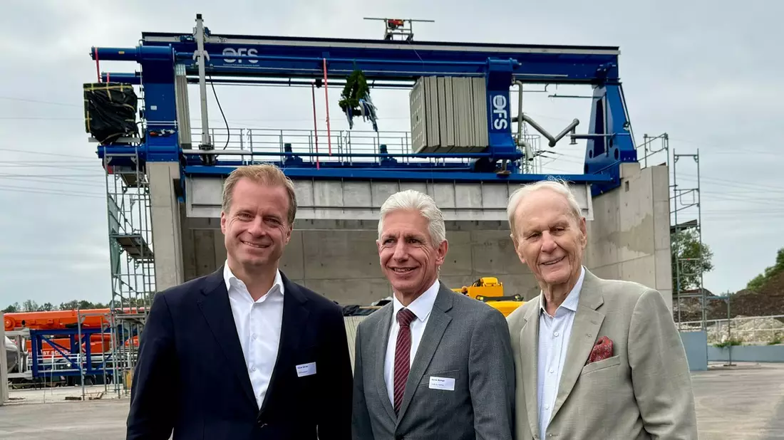OTTO DÖRNER feiert das Richtfest der innovativen Recyclinganlage ORCA - Bild: presseportal.de