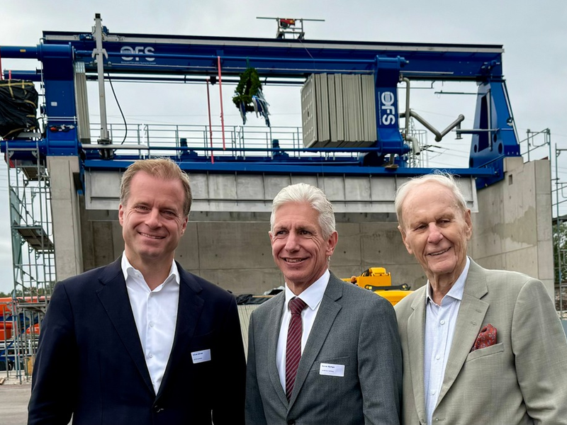 OTTO DÖRNER feiert das Richtfest der innovativen Recyclinganlage ORCA - Foto: presseportal.de