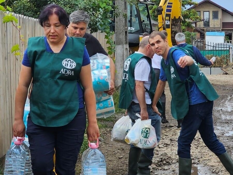 Flut in Europa: Bündnisorganisationen von Aktion Deutschland Hilft unterstützen bei Nothilfe-Maßnahmen / Die Hochwasserlage in Rumänien, Tschechien, Polen und Österreich ist teils dramatisch - Foto: presseportal.de