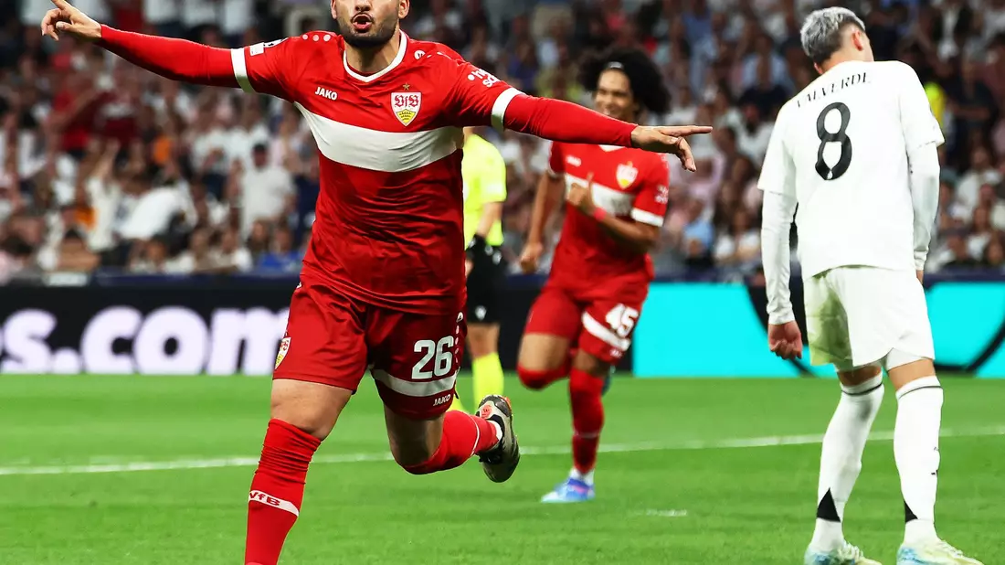 Ermedin Demirovic ist nach dem Abpfiff enttäuscht. - Bild: Jan Woitas/dpa