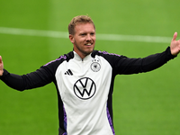 Letztes Training vor dem Start in die WM-Qualifikation: Nick Woltemade in Aktion. - Foto: Federico Gambarini/dpa