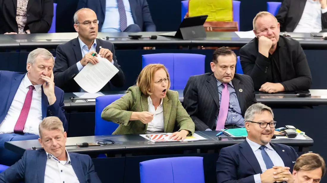 Die AfD hat derzeit keinen Vorsitz in einem Bundestagsausschuss inne. (Archivbild) - Bild: Christoph Soeder/dpa