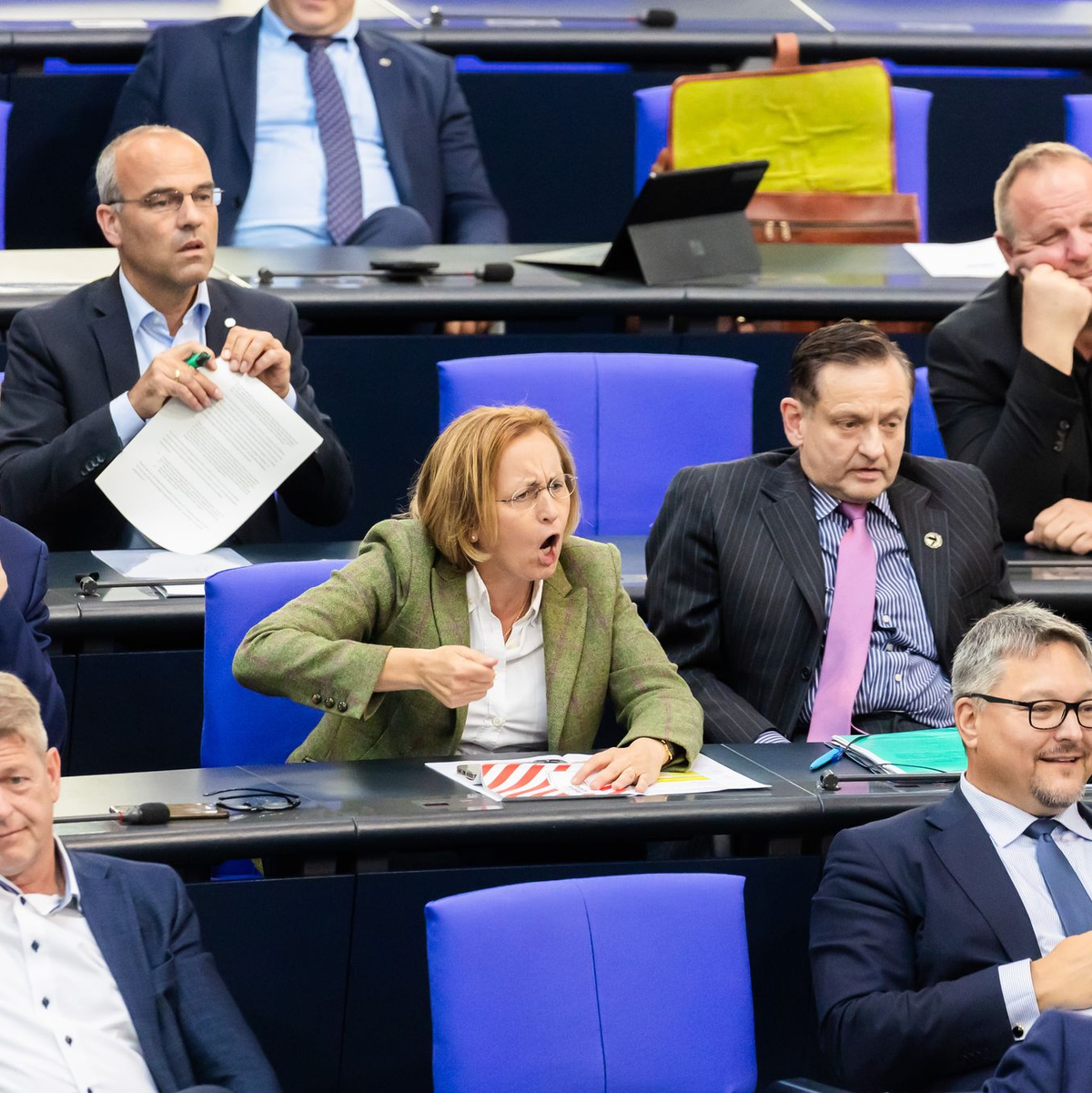 Die AfD hat bislang keinen Vorsitz in einem Bundestagsausschuss inne. (Archivbild) - Foto: Christoph Soeder/dpa