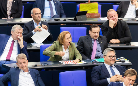 Die AfD hat bislang keinen Vorsitz in einem Bundestagsausschuss inne. (Archivbild) - Foto: Christoph Soeder/dpa