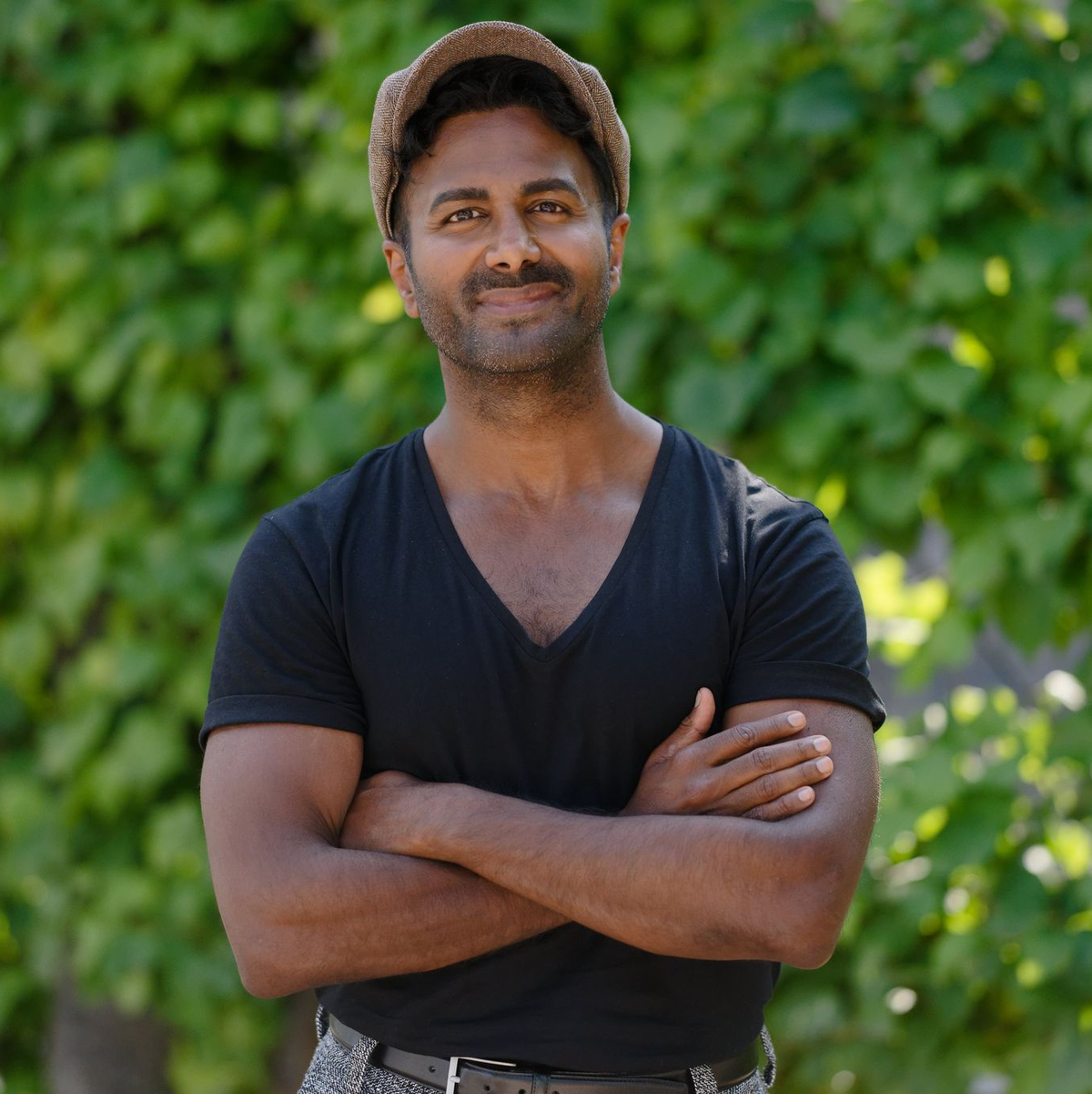 Biyon Kattilathu polarisiert allerdings auch - Oliver Pocher machte sich über ihn lustig. - Foto: Henning Kaiser/dpa