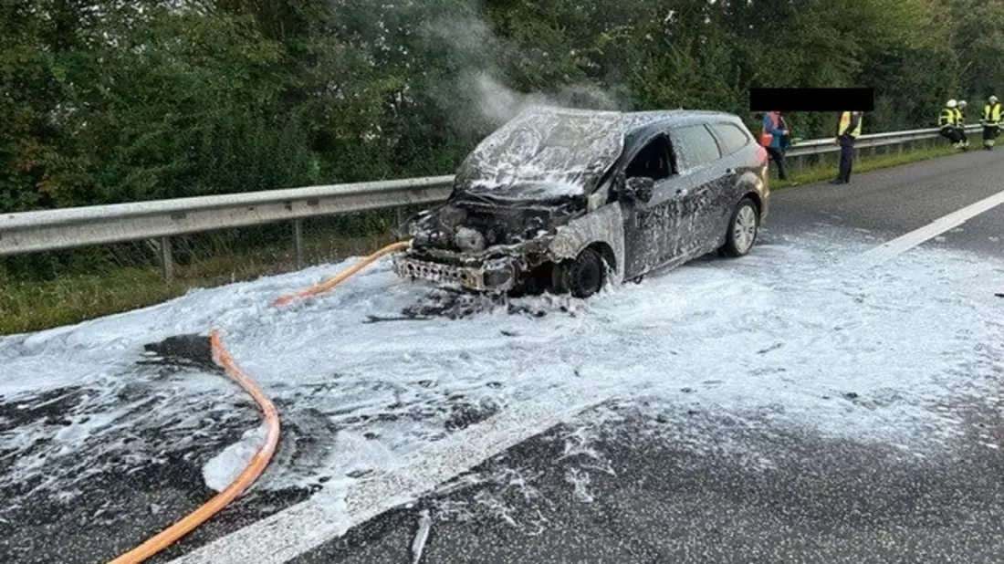 POL-VDKO: Abschlussmeldung zu PKW Brand auf der A48 - Bild: presseportal.de