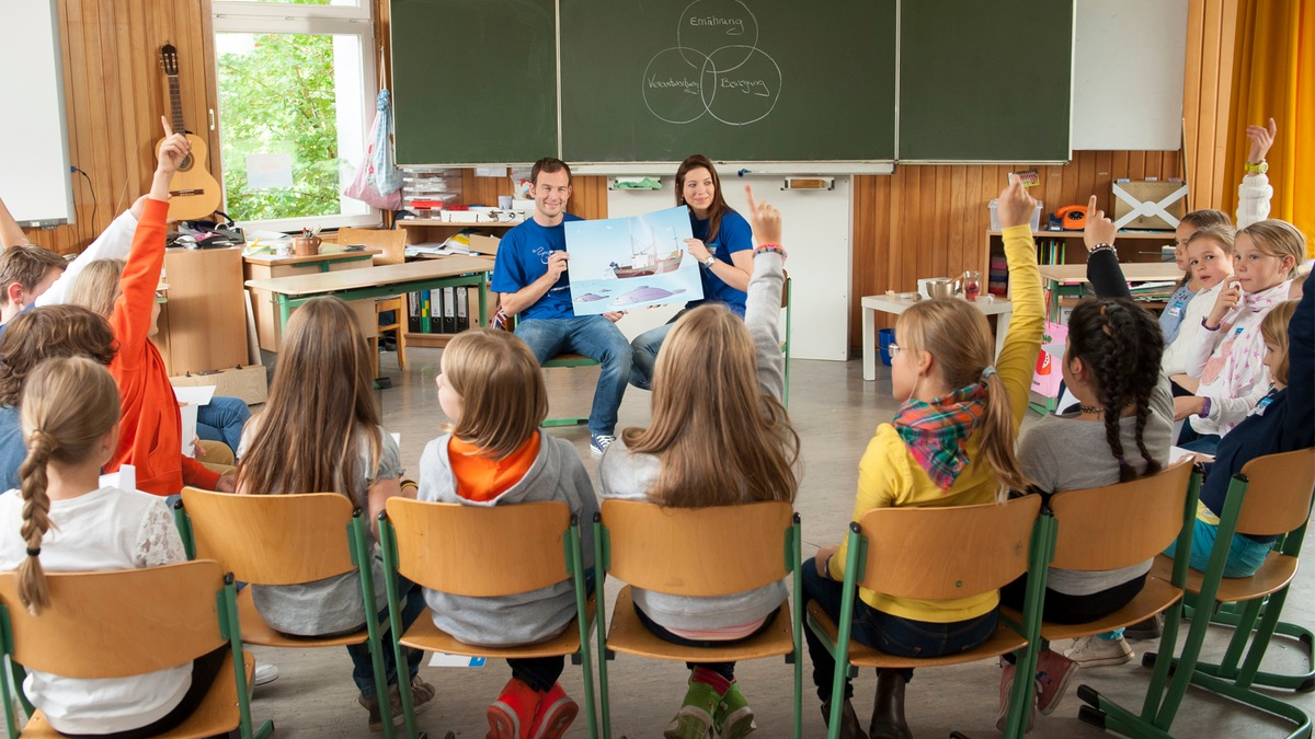 Mehr bewegen. Besser essen: Grundschüler:innen starten mit Projekttagen der EDEKA Stiftung ins neue Schuljahr - Foto: presseportal.de
