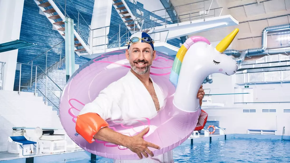 Sebastian Pufpaff TV Total Turmspringen - Bild: presseportal.de