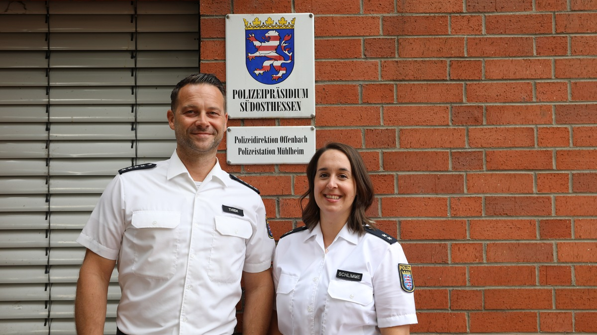 POL-OF: Polizeioberkommissarin Vera Schlimme ist die neue Schutzfrau vor Ort in Mühlheim am Main - Foto: presseportal.de