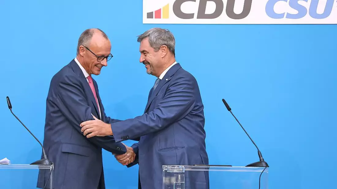 Friedrich Merz und Markus Söder am 17.09.2024 - Bild: über dts Nachrichtenagentur