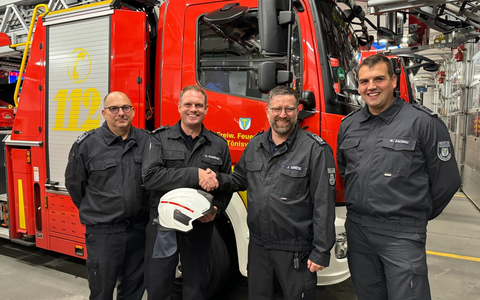 FW Tönisvorst: Zwei neue Führungskräfte für die Tönisvorster Wehr - Foto: presseportal.de