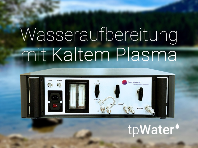 terraplasma entwickelt mit Plasma Pure Water einen Demonstrator zur Wasserbehandlung mit Kaltem Plasma in industriellem Maßstab - Foto: presseportal.de