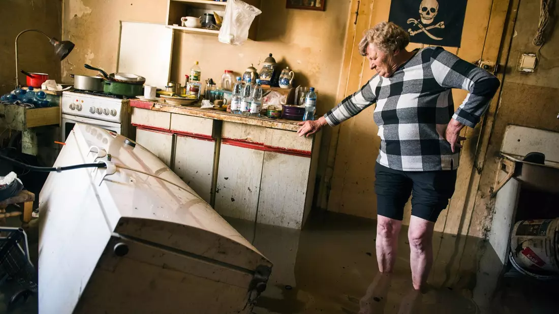 In Süden und Westen Polens stehen noch immer weite Landstriche unter Wasser. (Foto aktuell) - Bild: Attila Husejnow/SOPA Images via ZUMA Press Wire/dpa
