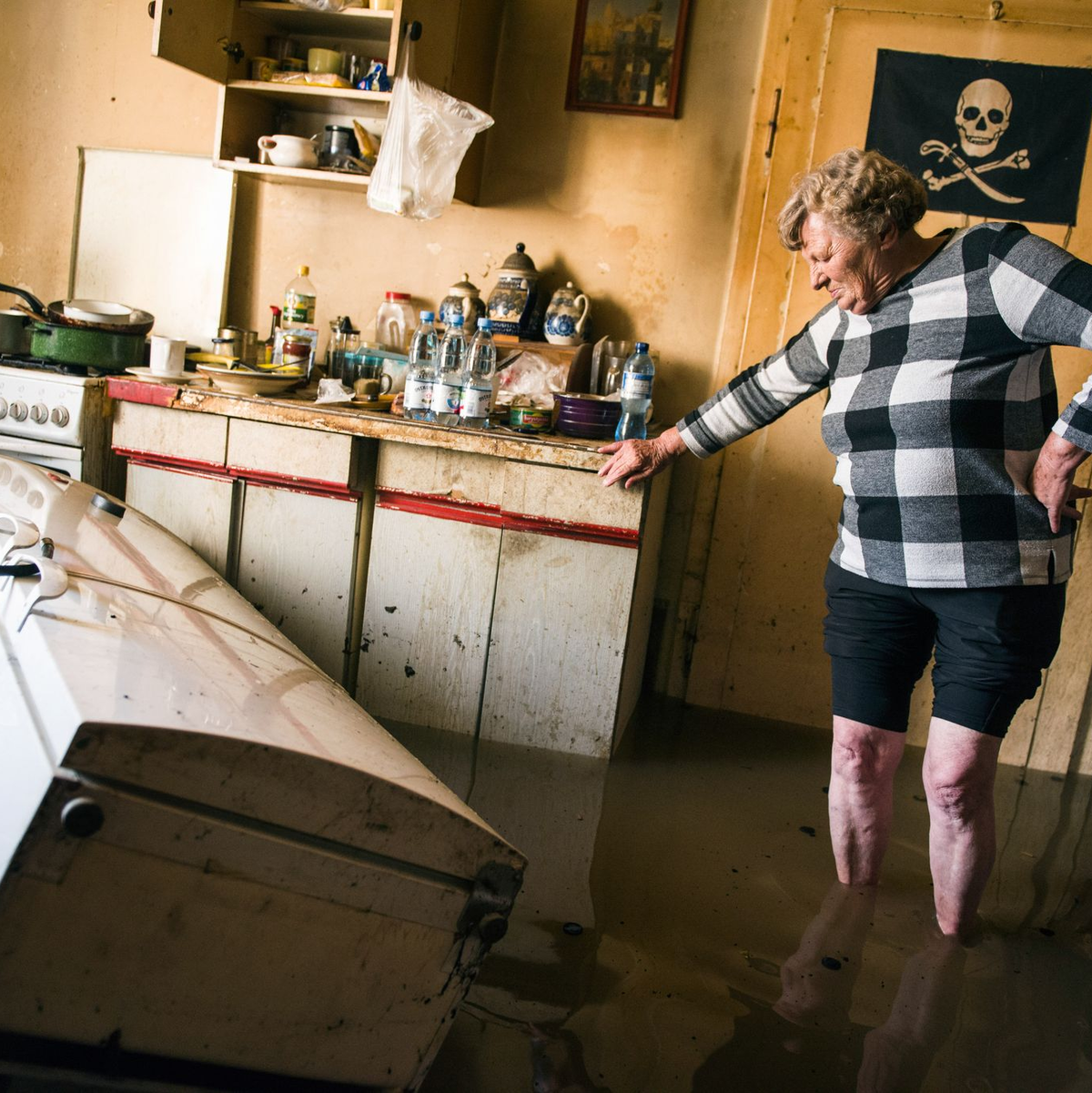 In Süden und Westen Polens stehen noch immer weite Landstriche unter Wasser. (Foto aktuell) - Foto: Attila Husejnow/SOPA Images via ZUMA Press Wire/dpa