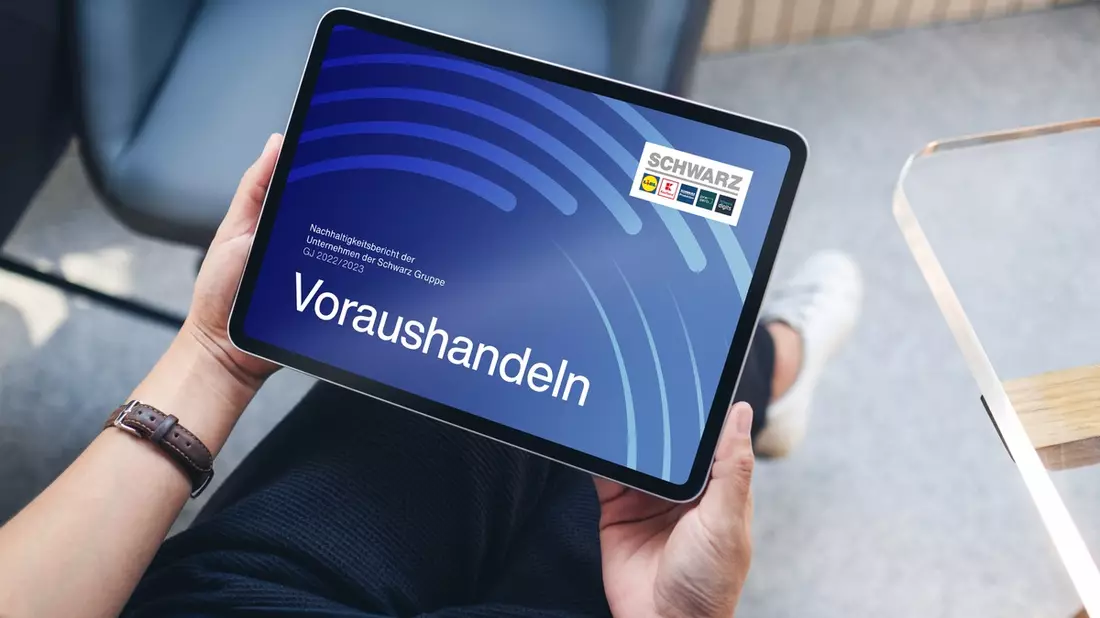 Unternehmen der Schwarz Gruppe bekennen sich in Nachhaltigkeitsbericht zu Netto-Null bis 2050 - Bild: presseportal.de