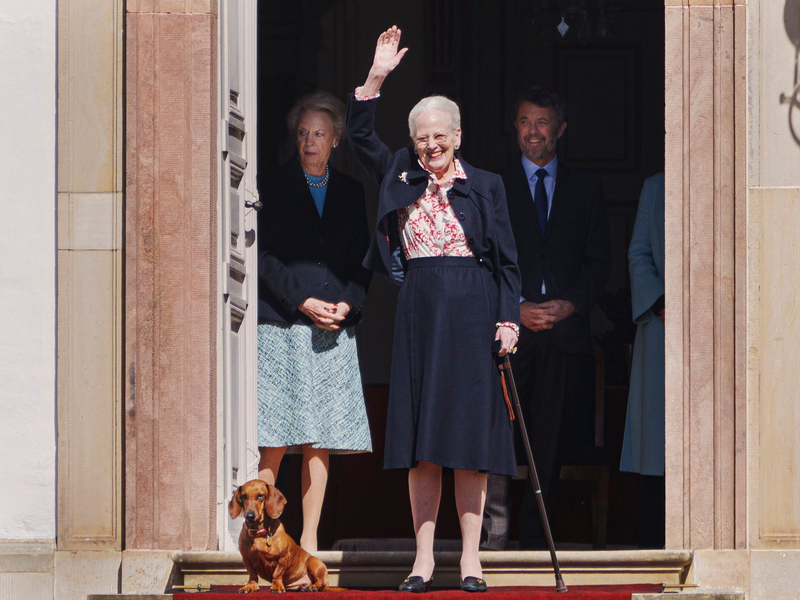 Die dänische Königin Margrethe ist nach einem Sturz im Krankenhaus (Archivbid).  - Foto: Liselotte Sabroe/Ritzau Scanpix via AP/dpa