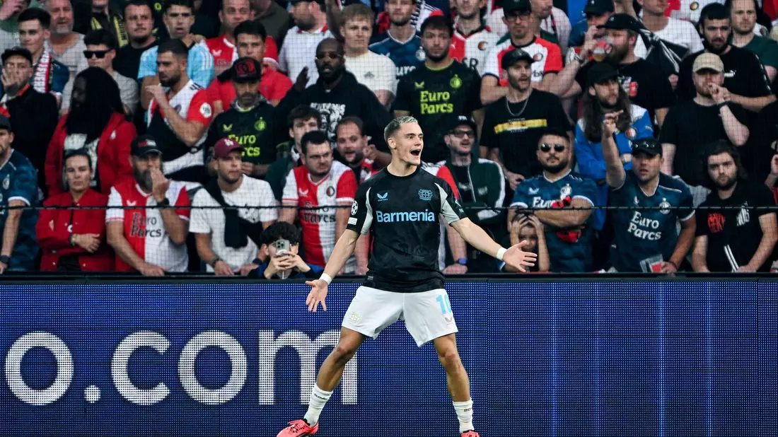 Überragender Champions-League-Einstand für Florian Wirtz. - Bild: Federico Gambarini/dpa