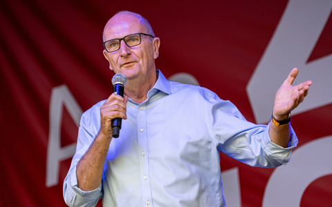 Die SPD von Ministerpräsident Woidke liegt in einer neuen Umfrage einen Punkt hinter der AfD. (Archivfoto) - Foto: Fabian Sommer/dpa