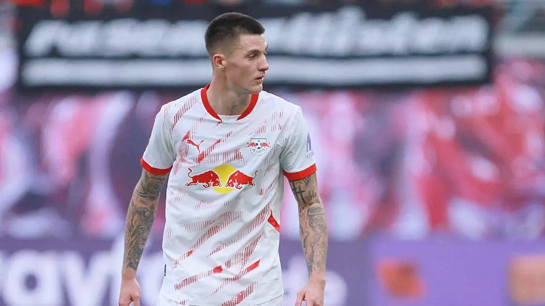 Benjamin Sesko (RB Leipzig) (Archiv) - Bild: über dts Nachrichtenagentur