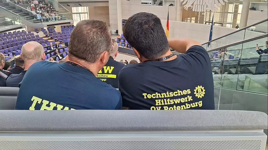 THW-Mitglieder im Bundestag (Archiv) - Bild: über dts Nachrichtenagentur